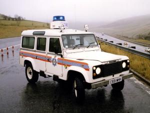 Land Rover Defender 110 County V8 Police 1983 года